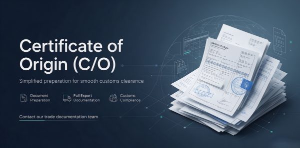 certificate of origin (c&o)