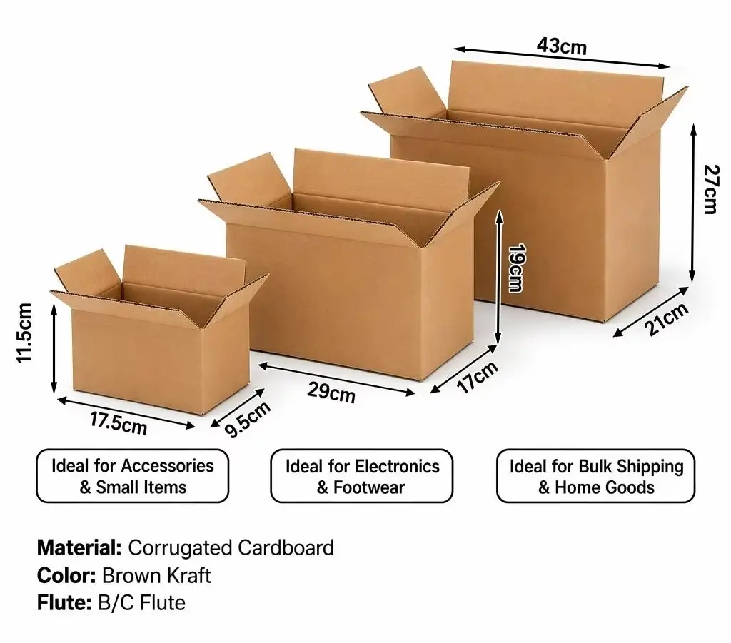 Corrugated Shipping Carton Boxes | Custom Printed Export Paper Packaging 2 corrugated box warehouse packin 1